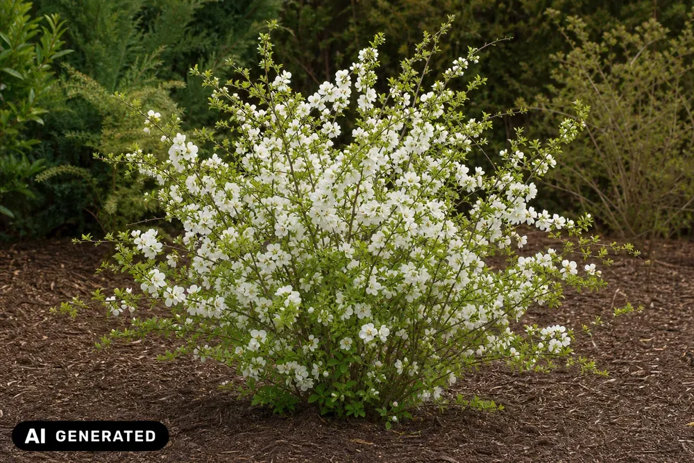 Weiße Zierquitte 'Nivalis' – Chaenomeles 'Nivalis'