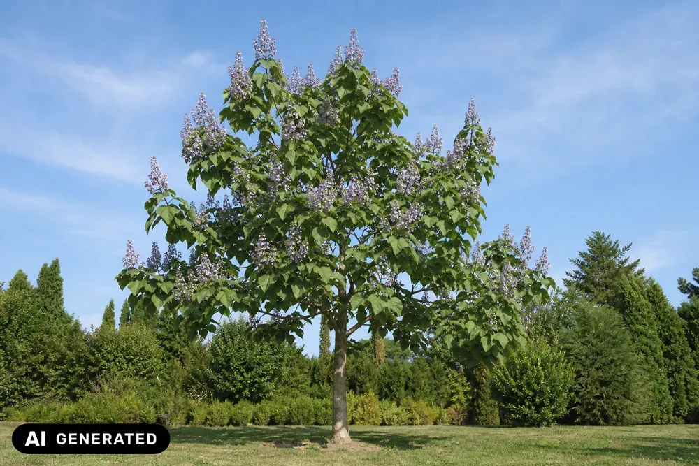 Blauglockenbaum – Paulownia tomentosa, Bild 2