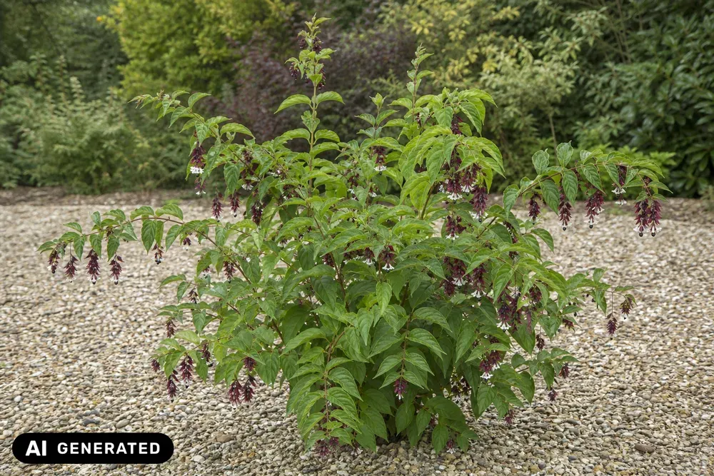 Karamellbeere 'Purple Rain' – Leycesteria formosa 'Purple Rain', Bild 2