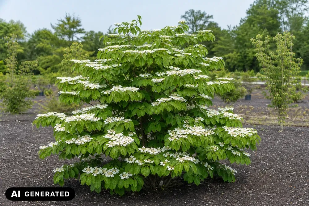 Japanischer Schneeball 'Dart's Red Robin' – Viburnum plicatum 'Dart's Red Robin'