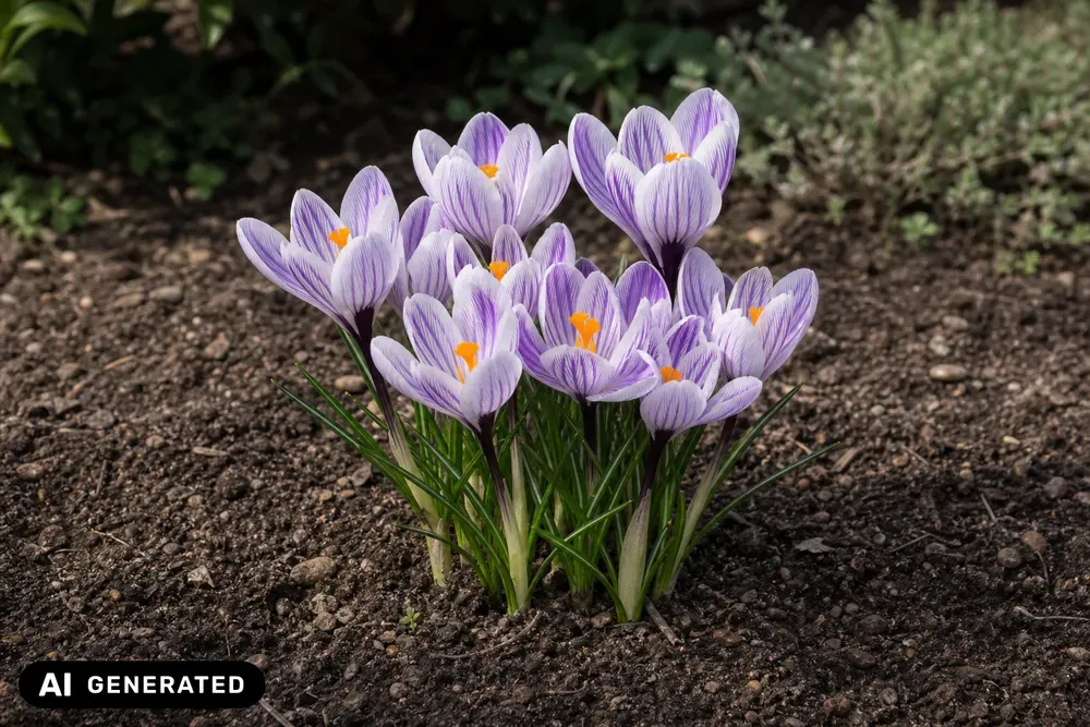 Frühlings-Krokus 'Striped Beauty' – Crocus vernus 'Striped Beauty'