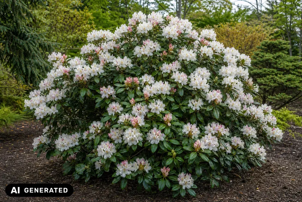 Rhododendron 'Cunningham's White' – Rhododendron 'Cunningham's White'