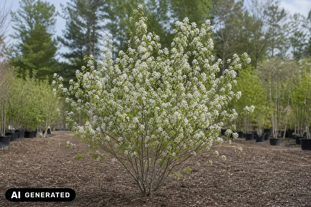 Erlenblättrige Felsenbirne 'Greatberry' – Amelanchier alnifolia 'Greatberry', Bild 2