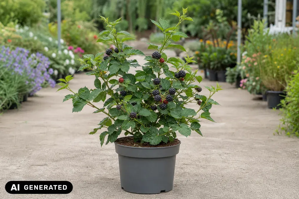 Zwerg-Brombeere 'Little Black Prince' – Rubus fruticosus 'Little Black Prince'