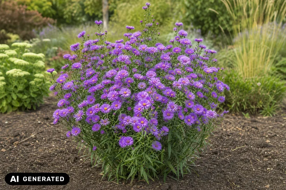 Glattblatt-Aster 'Patricia Ballard' – Aster novi-belgii 'Patricia Ballard'