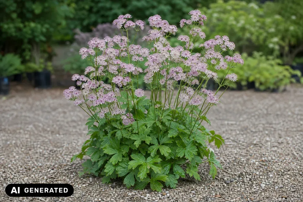 Große Sterndolde 'Roma' – Astrantia major 'Roma'
