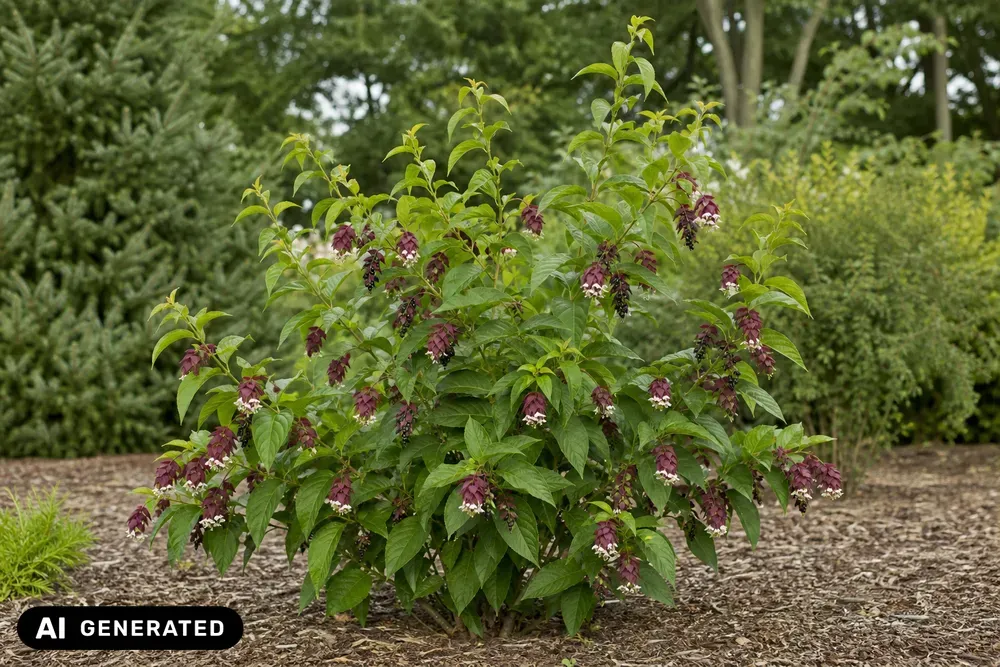 Karamellstrauch – Leycesteria formosa