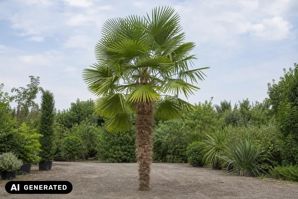 Chinesische Hanfpalme – Trachycarpus fortunei, Bild 2
