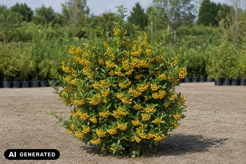 Feuerdorn 'Soleil d'Or' – Pyracantha 'Soleil d'Or'