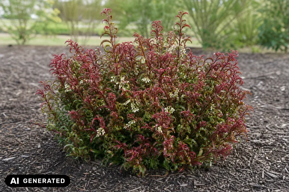 Achselblütige Traubenheide 'Curly Red' – Leucothoe axillaris 'Curly Red'