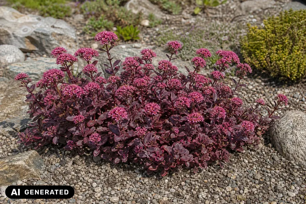 Teppich-Fetthenne 'Schorbuser Blut' – Sedum spurium 'Schorbuser Blut'