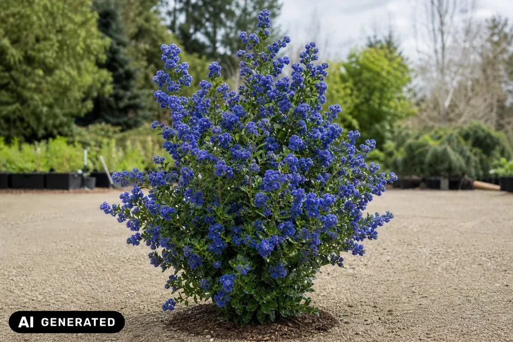 Säckelblume 'Victoria' – Ceanothus impressus 'Victoria', Bild 2