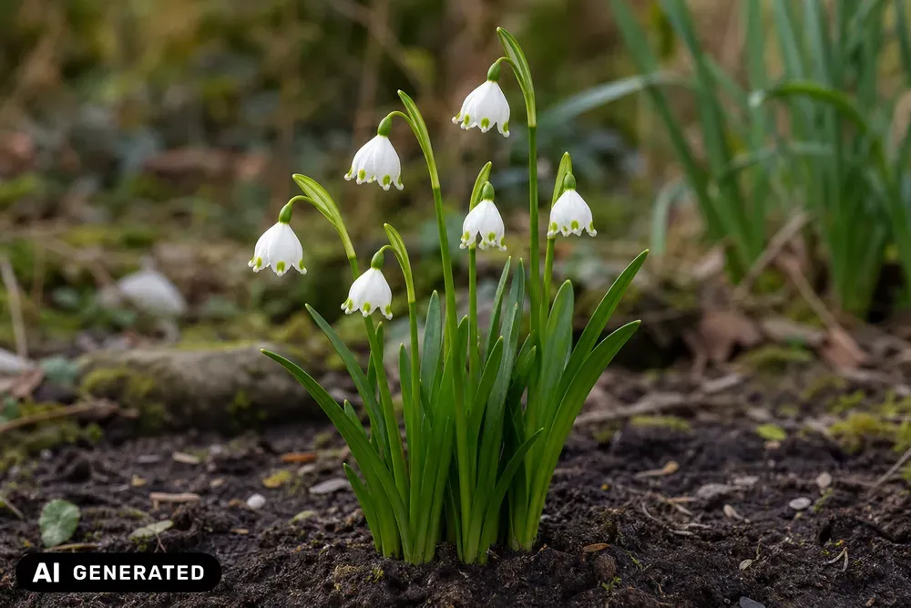 Frühlings-Knotenblume (Märzenbecher) – Leucojum vernum