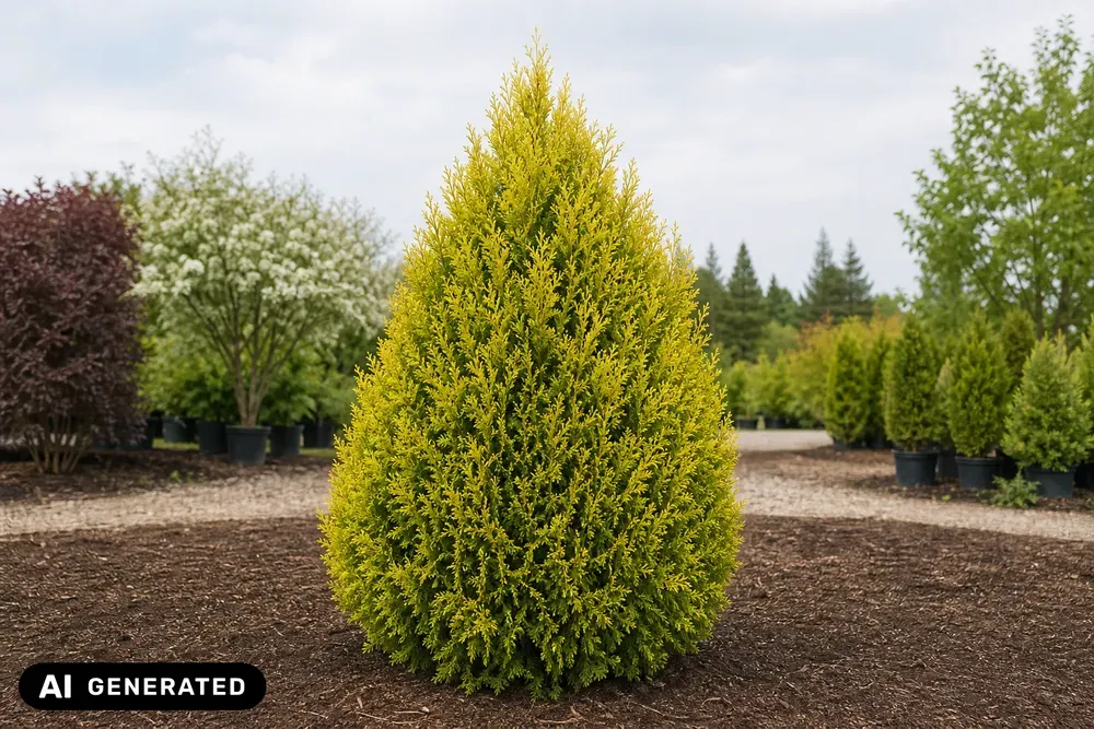 Gold-Lebensbaum 'Europa Gold' – Thuja occidentalis 'Europa Gold'