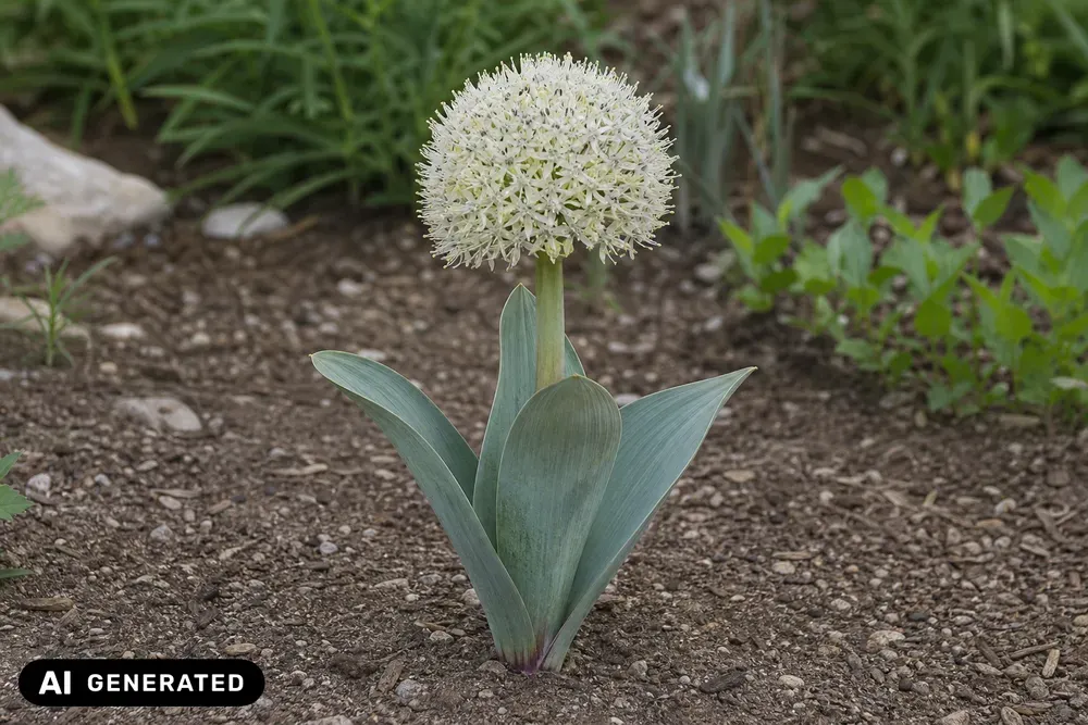 Karatau-Lauch 'Ivory Queen' – Allium karataviense 'Ivory Queen'