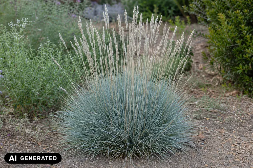 Silber-Ährengras – Sesleria nitida