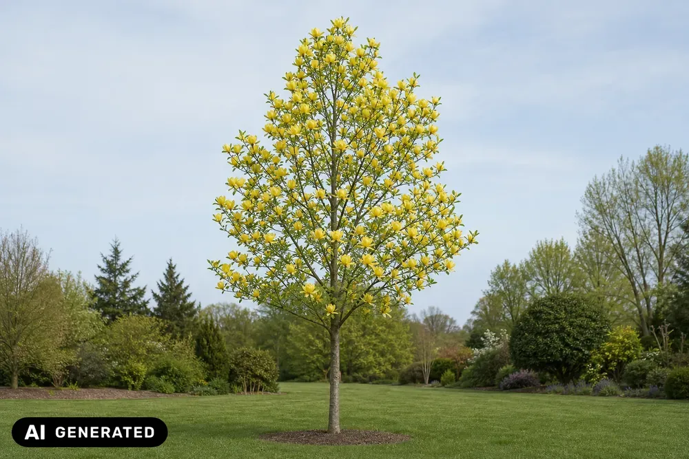 Gelbe Magnolie 'Yellow Bird' – Magnolia 'Yellow Bird'