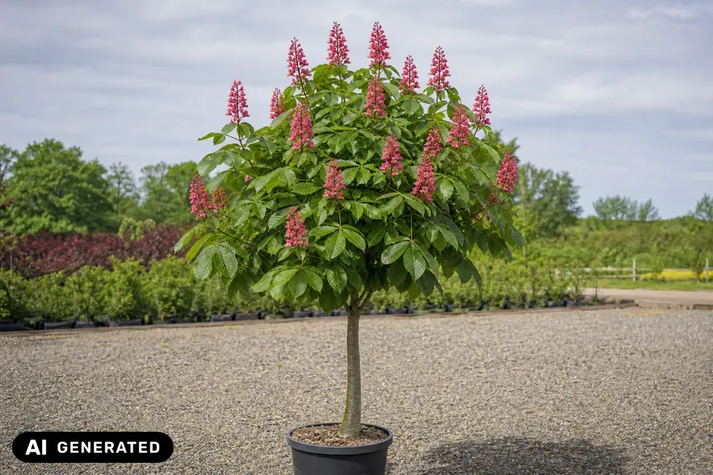 Zwerg-Pavie 'Rosea Nana' – Aesculus pavia 'Rosea Nana'