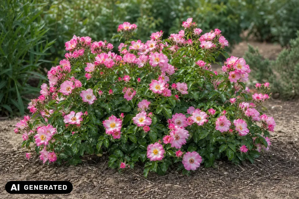 Bodendeckerrose 'Hoppla' – Rosa 'Hoppla'