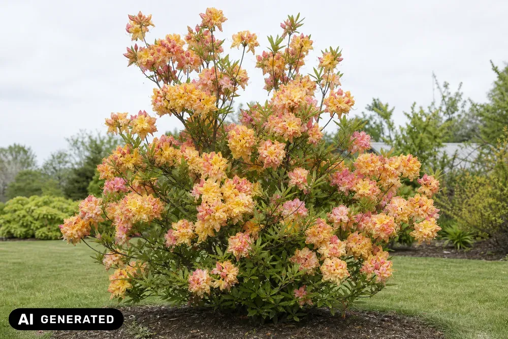 Pontische Azalee 'Cannon's Double' – Rhododendron luteum 'Cannon's Double'