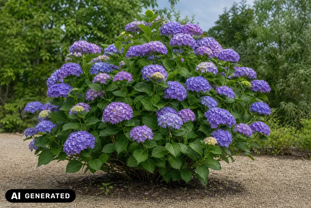 Gartenhortensie 'Table Tensia' – Hydrangea macrophylla 'Table Tensia'