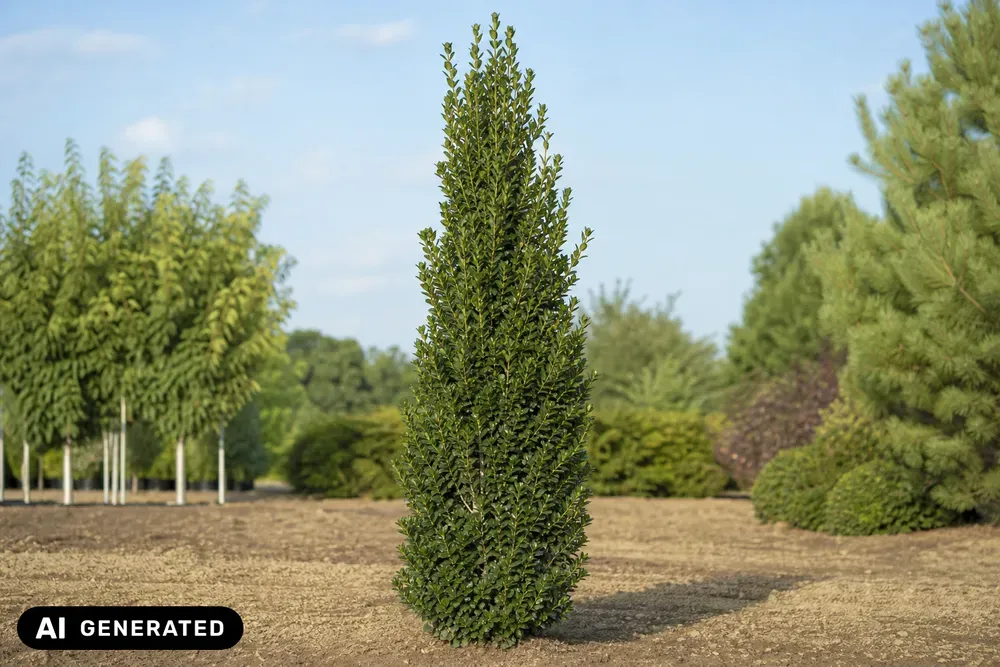 Säulen-Berg-Ilex 'Fastigiata' – Ilex crenata 'Fastigiata', Bild 2