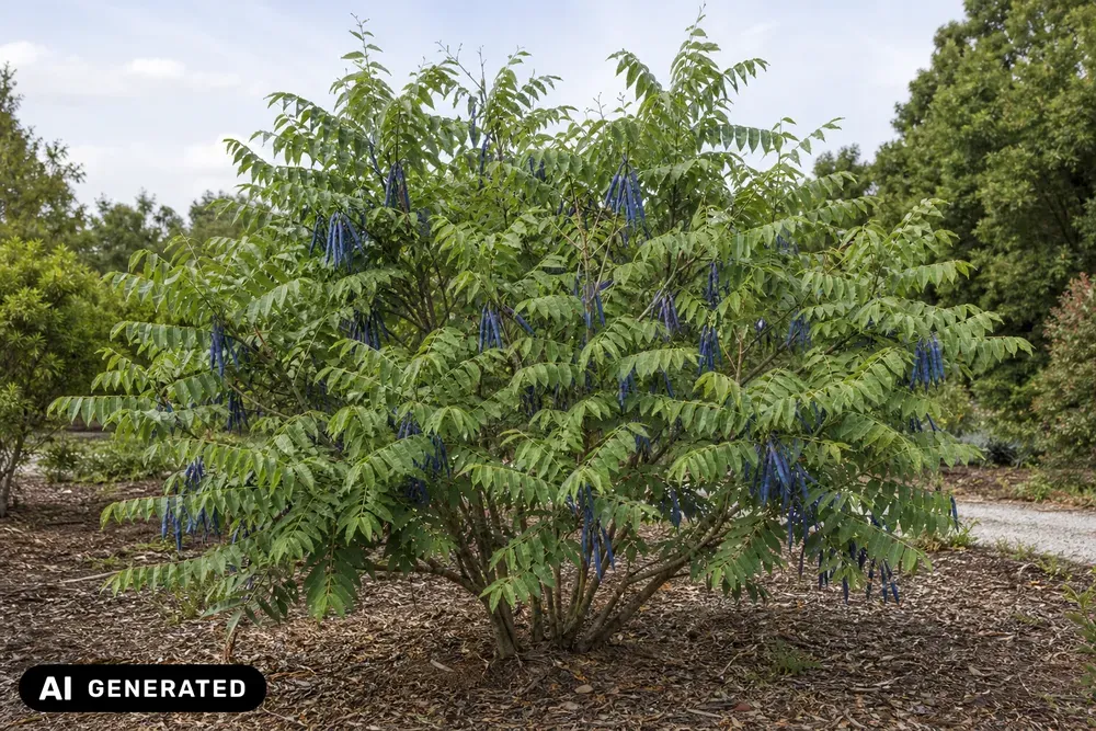 Blauschotenstrauch – Decaisnea fargesii, Bild 2