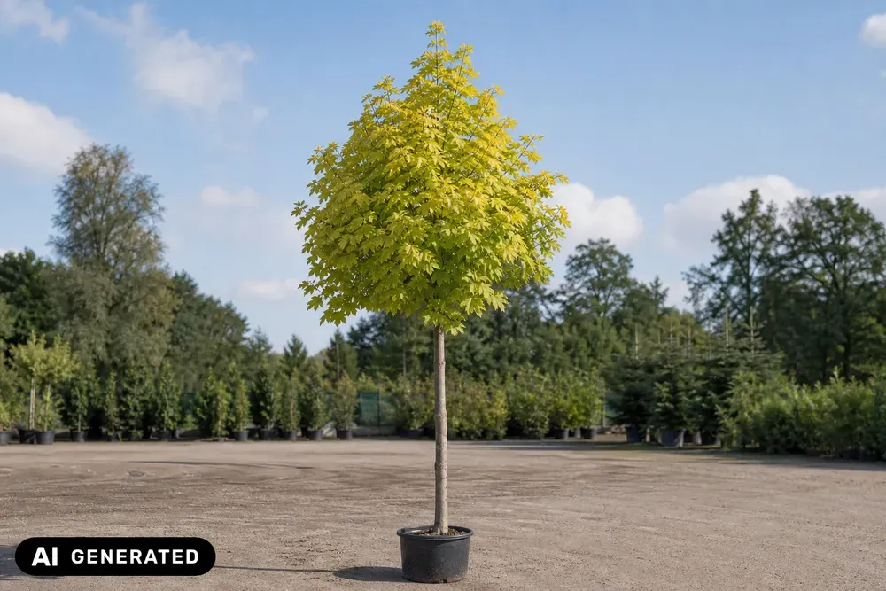 Gold-Kolchischer Ahorn 'Aureum' – Acer cappadocicum 'Aureum', Bild 2
