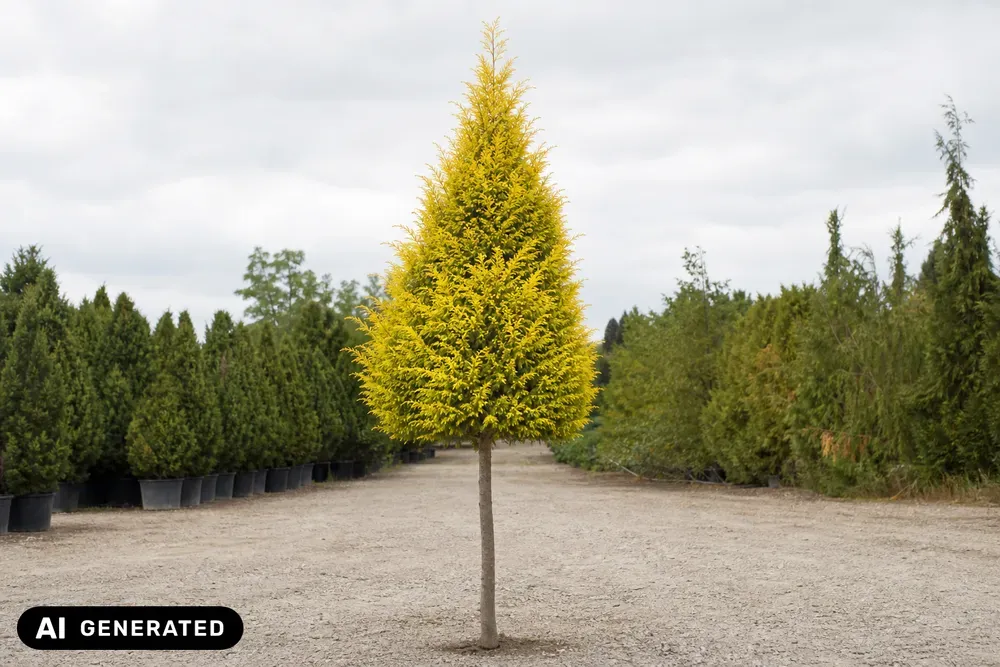 Gelbe Lawsons Scheinzypresse 'Yvonne' – Chamaecyparis lawsoniana 'Yvonne'