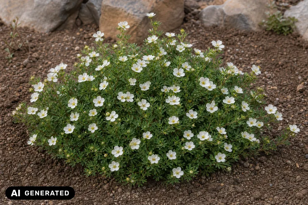 Teppich-Fingerkraut 'Nuuk' – Potentilla tridentata 'Nuuk', Bild 2