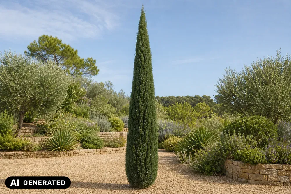 Säulen-Mittelmeer-Zypresse 'Totem' – Cupressus sempervirens 'Totem'