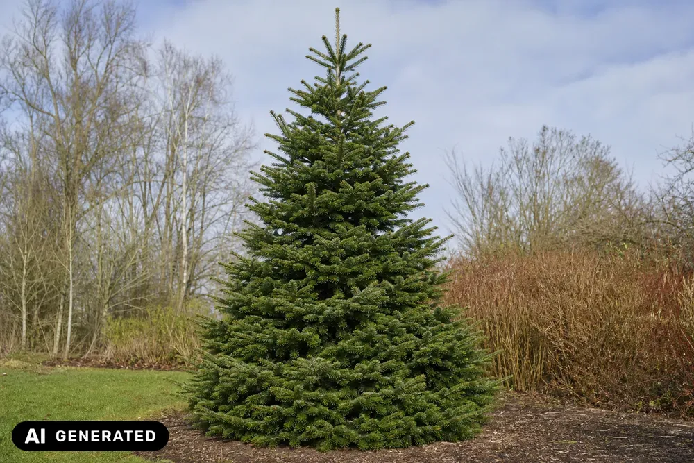 Nordmanntanne – Abies nordmanniana, Bild 3