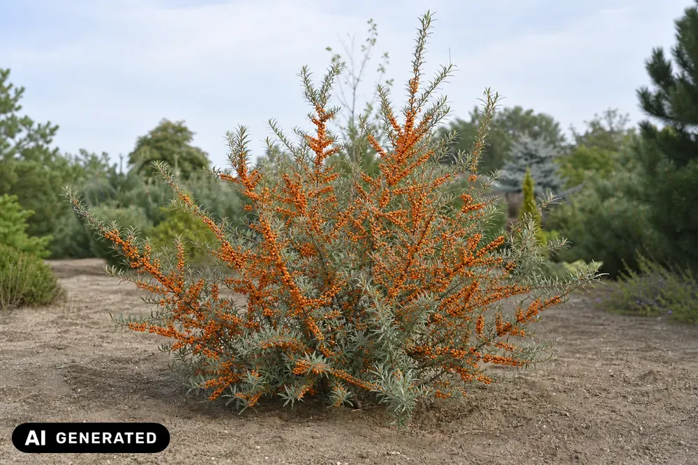 Sanddorn 'Leikora' – Hippophae rhamnoides 'Leikora'