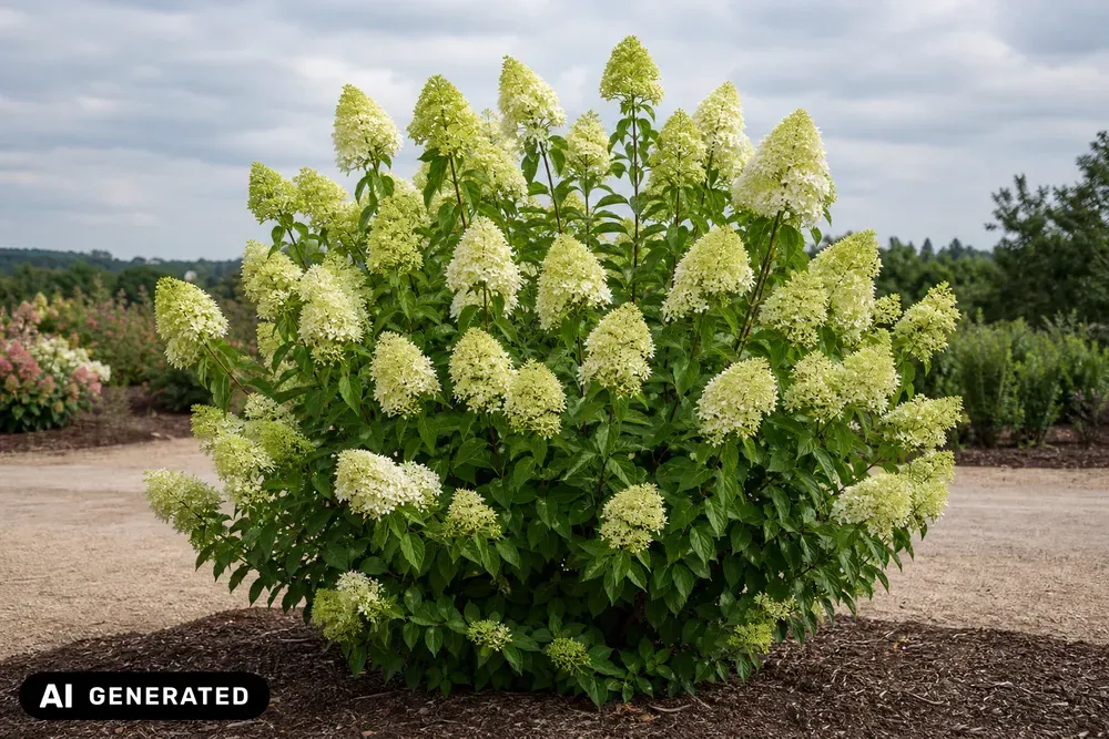 Rispenhortensie 'Limelight' – Hydrangea paniculata 'Limelight', Bild 2