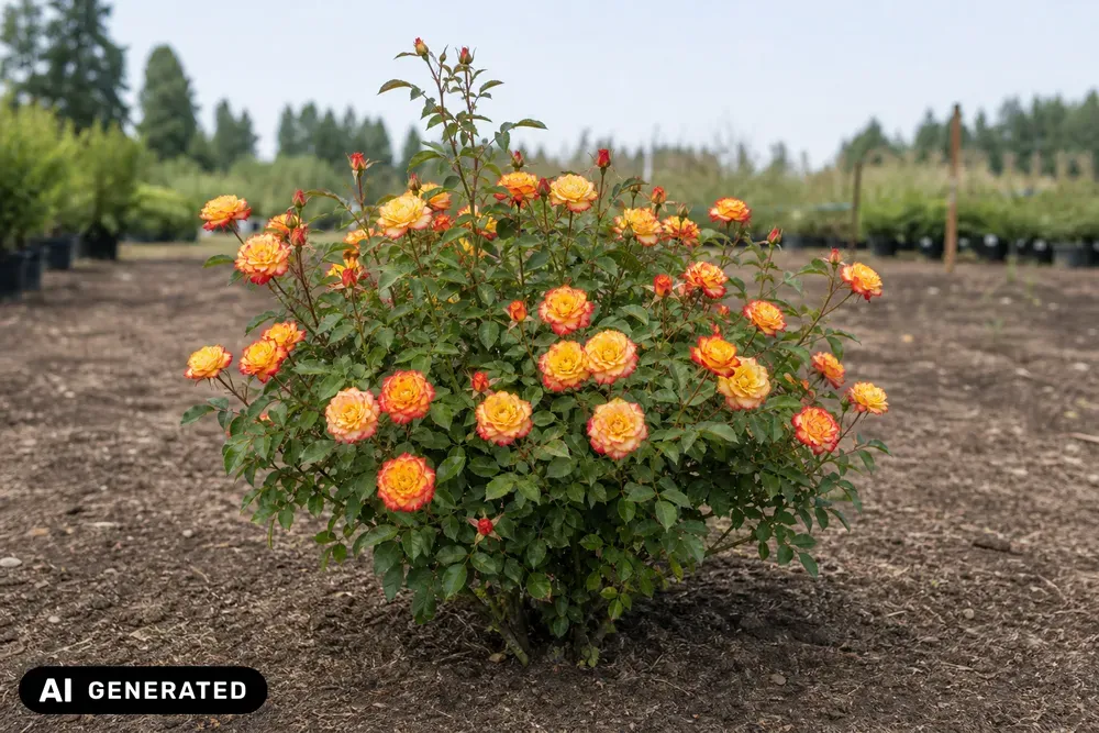 Beetrose 'Little Sunset' – Rosa 'Little Sunset'