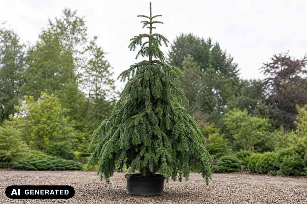 Hängende Nordmann-Tanne 'Pendula' – Abies nordmanniana 'Pendula'