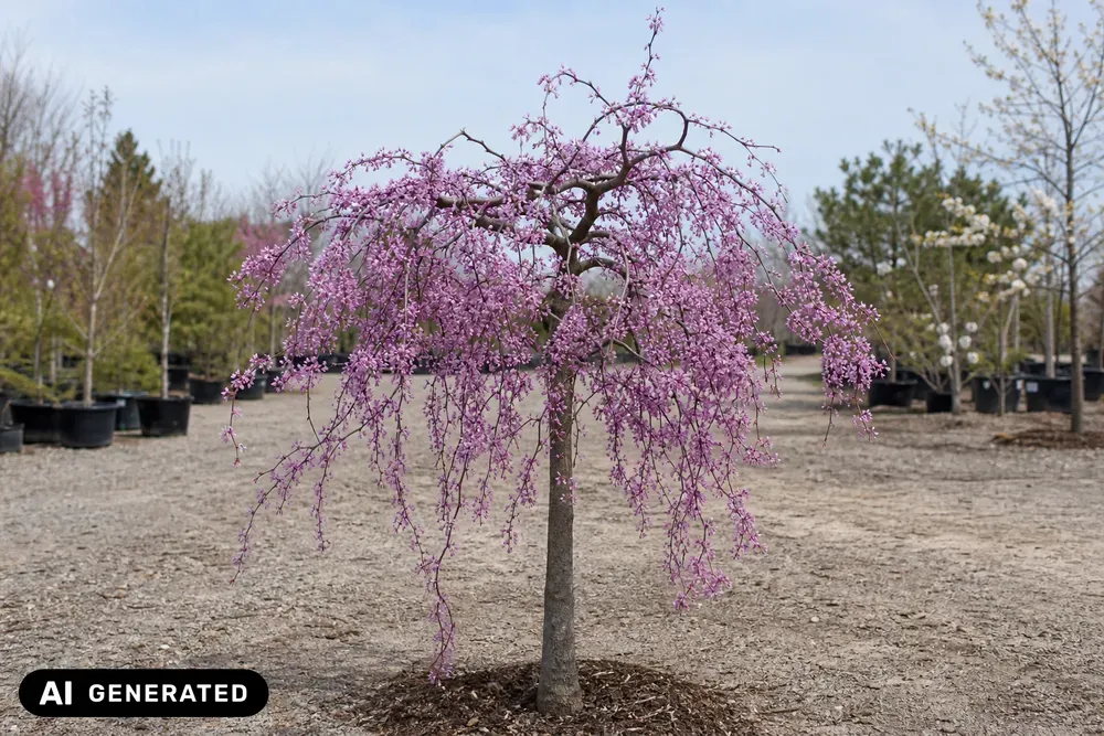 Kanadischer Judasbaum 'Lavender Twist' – Cercis canadensis 'Lavender Twist', Bild 2