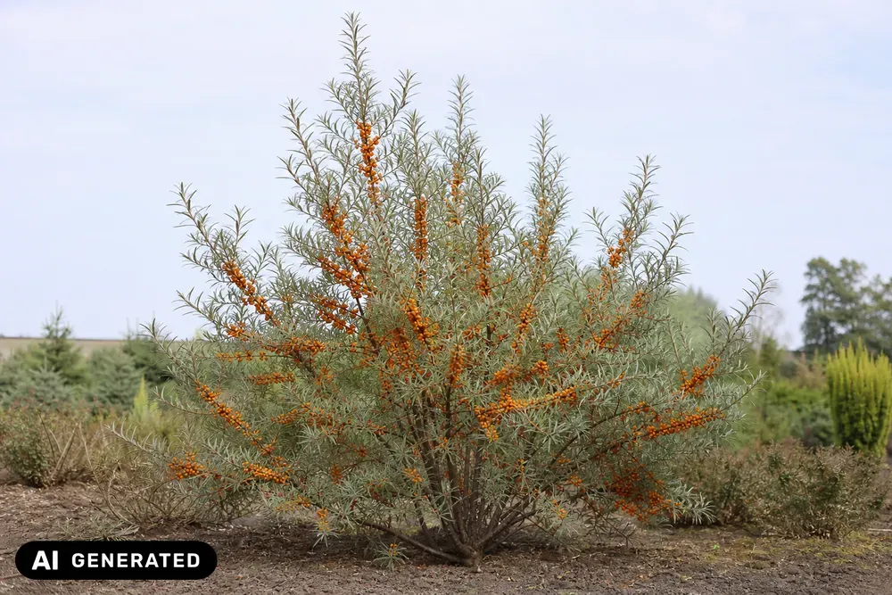 Sanddorn 'Hergo' – Hippophae rhamnoides 'Hergo'