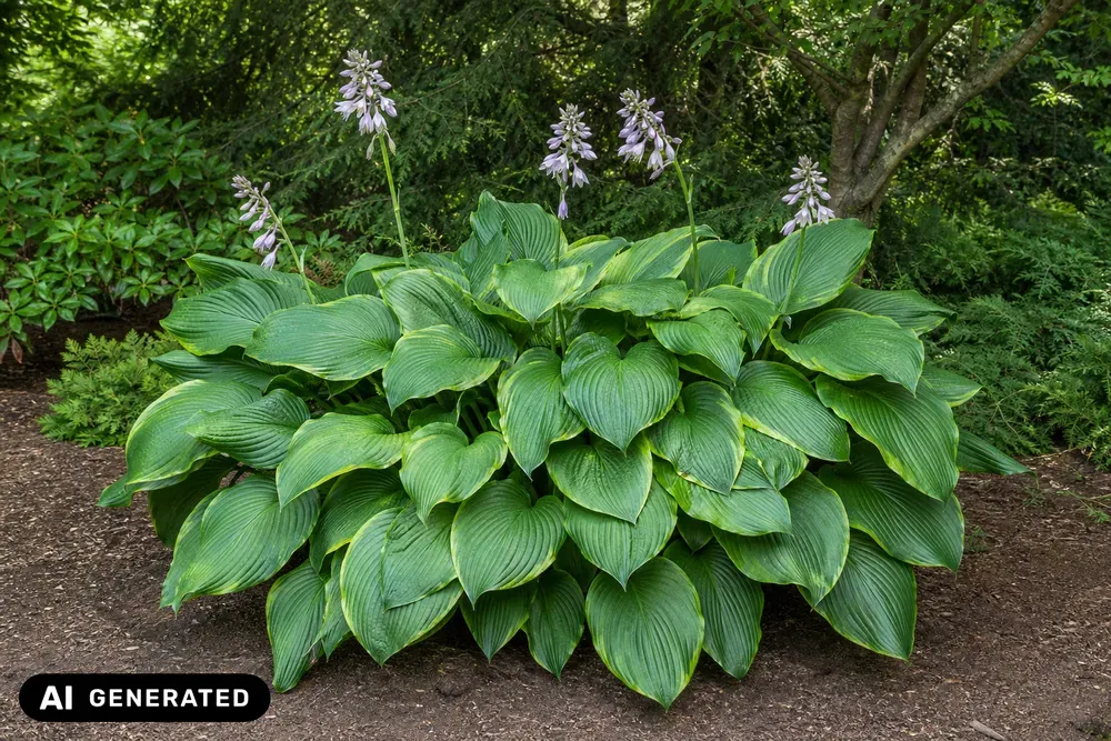 Garten-Funkie 'Jurassic Park' – Hosta × cultorum 'Jurassic Park'