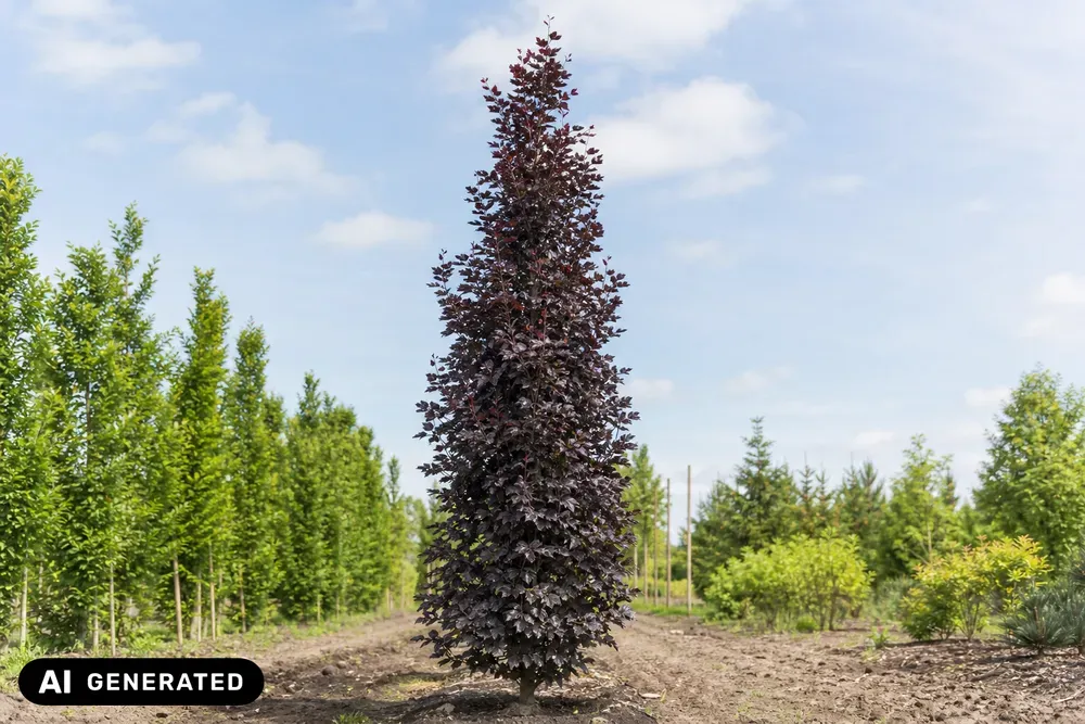 Säulen-Blutbuche 'Rohan Obelisk' – Fagus sylvatica 'Rohan Obelisk'