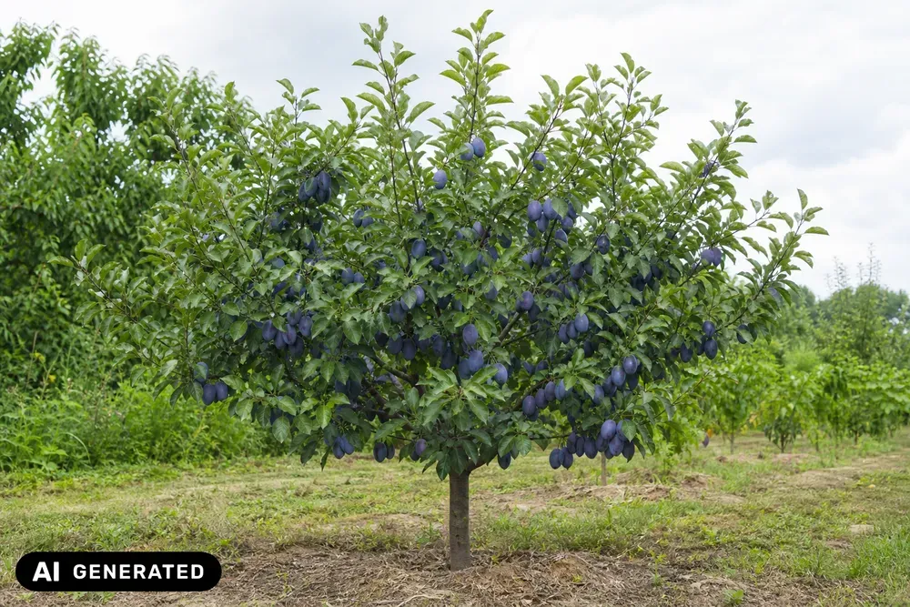 Zwetschge 'Bühler Frühzwetschge' – Prunus domestica 'Bühler Frühzwetschge'