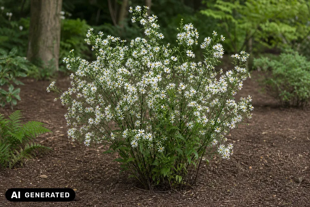 Weiße Wald-Aster 'Tradescant' – Aster divaricatus 'Tradescant'