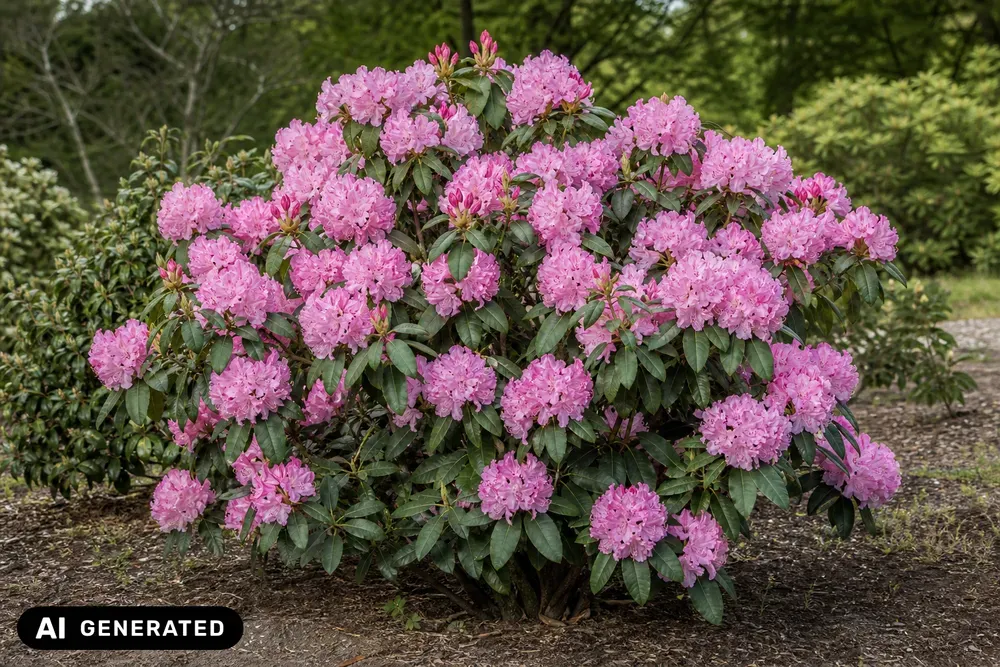 Großblumiger Rhododendron 'Scintillation' – Rhododendron 'Scintillation'