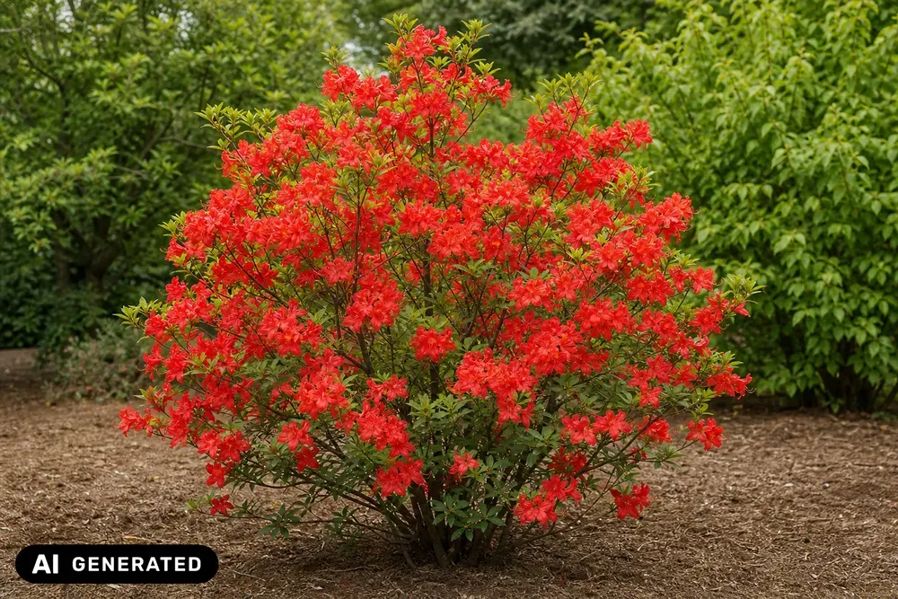 Sommergrüne Azalee 'Feuerwerk' – Rhododendron luteum 'Feuerwerk'