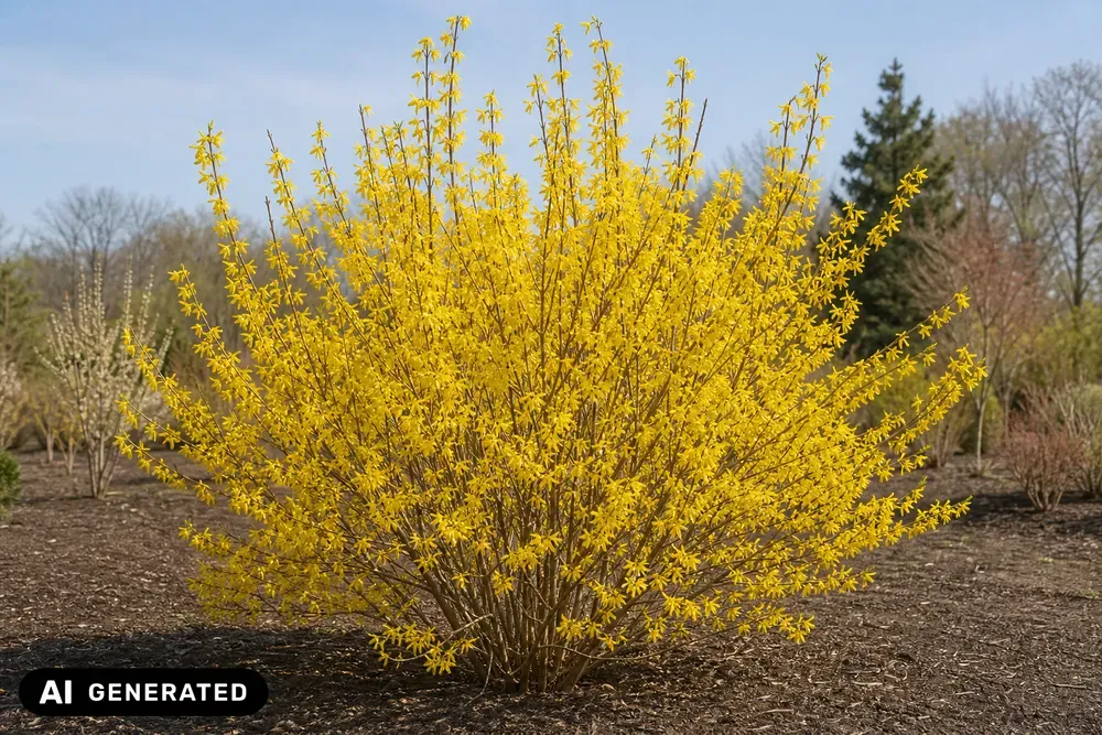 Garten-Forsythie 'Lynwood' – Forsythia × intermedia 'Lynwood'