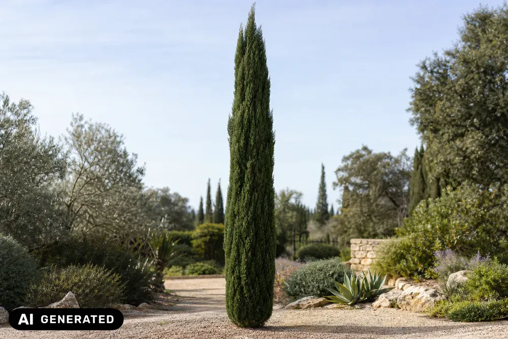 Säulen-Mittelmeer-Zypresse 'Totem' – Cupressus sempervirens 'Totem', Bild 2