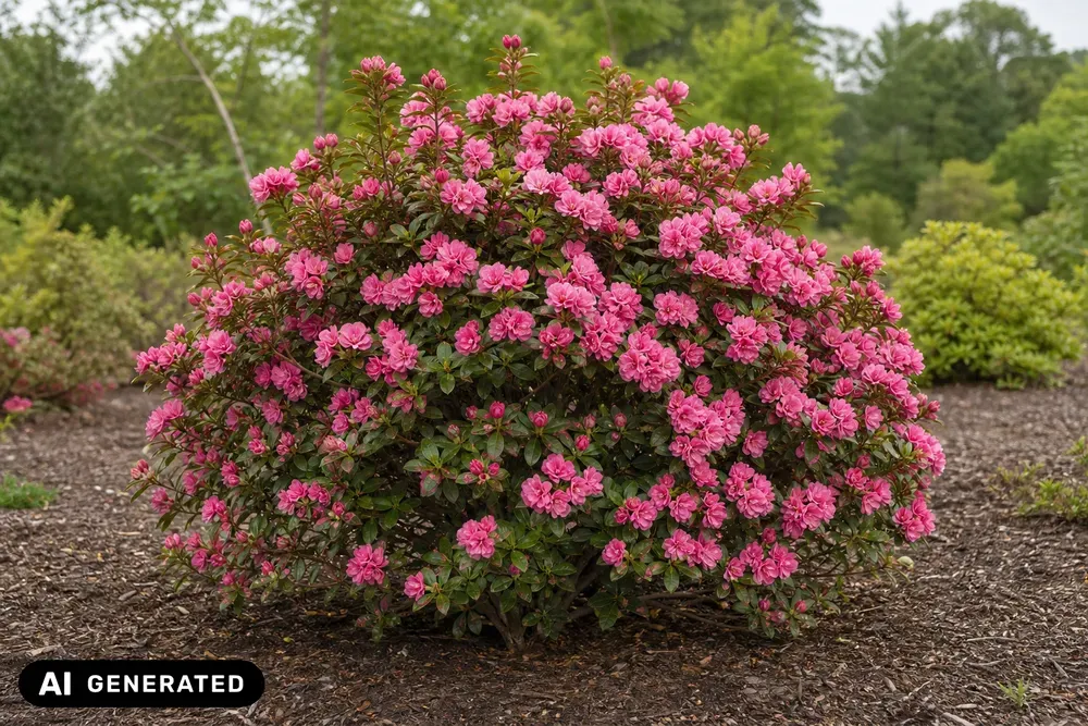 Japanische Azalee 'Rosebud' – Rhododendron obtusum 'Rosebud'