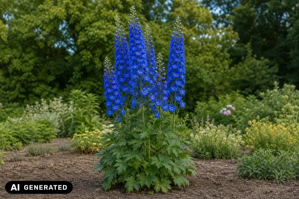 Hoher Rittersporn 'Jubelruf' – Delphinium × elatum 'Jubelruf'
