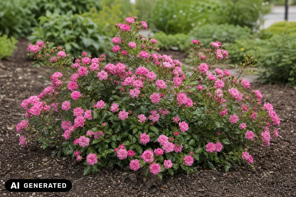 Bodendeckerrose 'Knirps' – Rosa 'Knirps'