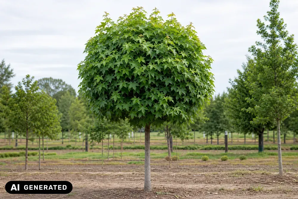 Kugel-Amberbaum 'Gum Ball' – Liquidambar styraciflua 'Gum Ball', Bild 2